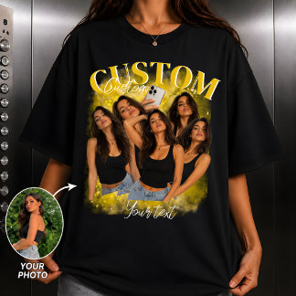 Polera personalizada de bootleg retro de los 90 no