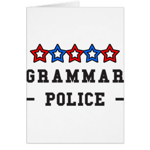 Policía de gramática