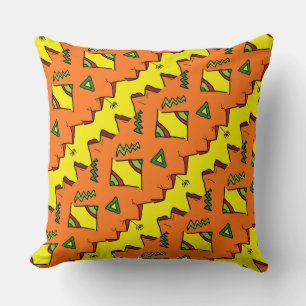 Poliéster de almohada de halloween Jack-O-Lantern