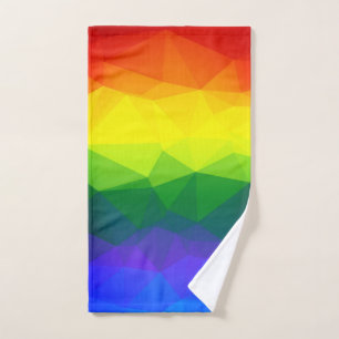 Polígono de ormbre arcoiris