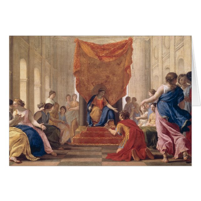 Poliphilus que se arrodilla ante la reina (Anverso (Horizontal))