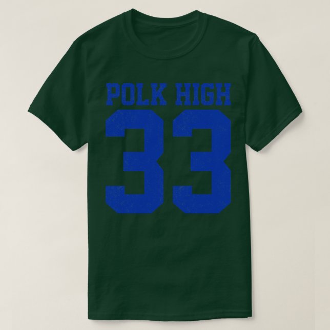 Polk High 33 vintage Al Bundy jersey (Diseño del anverso)