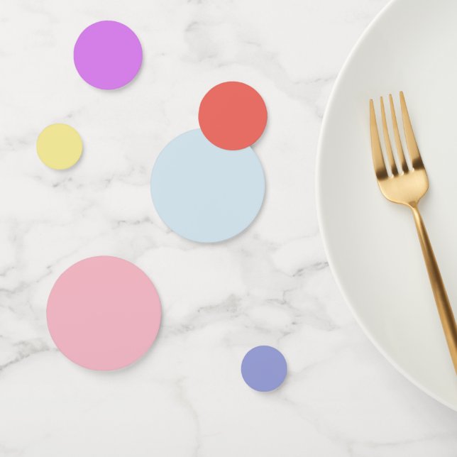 Polka Dot Fiesta Table Confetti (Grupo)