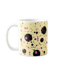 Polka Dot Mug - Elegante Copa de Café