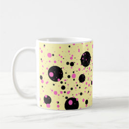 Polka Dot Mug - Elegante Copa de Café
