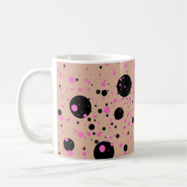 Polka Dot Mug - Elegante Copa de Café