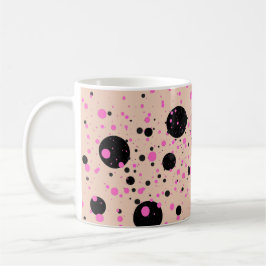 Polka Dot Mug - Elegante Copa de Café