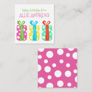 Polka Dot Presenta Tarjetas De Alojamiento De Rega