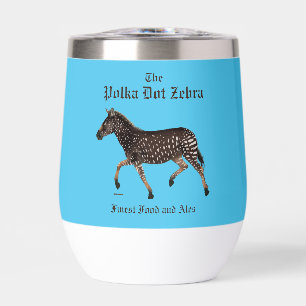 Polka Dot Zebra English Pub