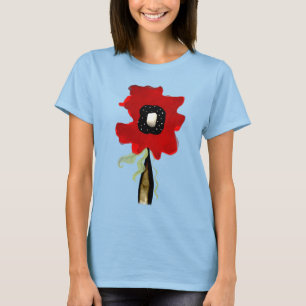 Polka negro adormilado con camiseta de hojas verde