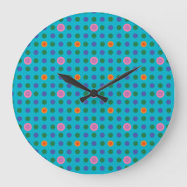 Polka Personalizado colorido pesca en el reloj del