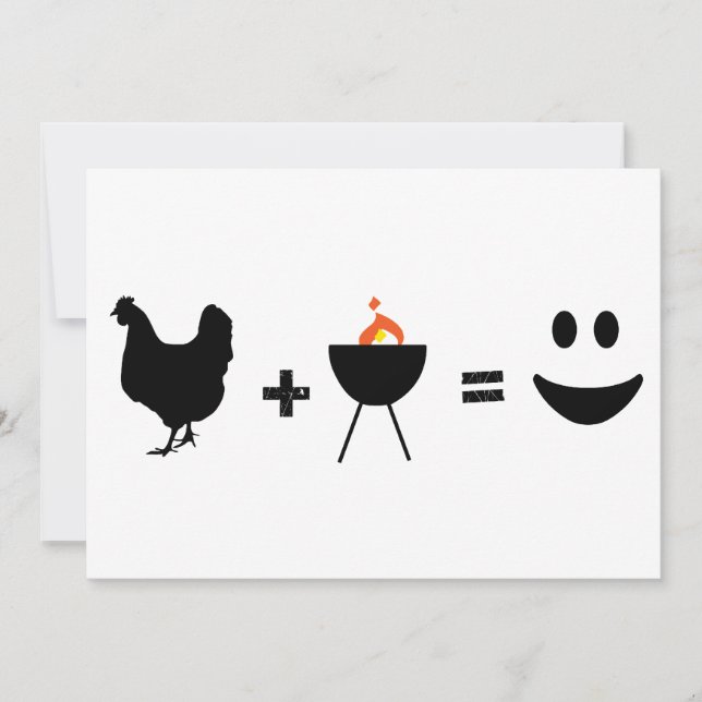 Pollo barbacoa feliz (Anverso)