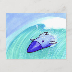 Pollo con postal de Agua
