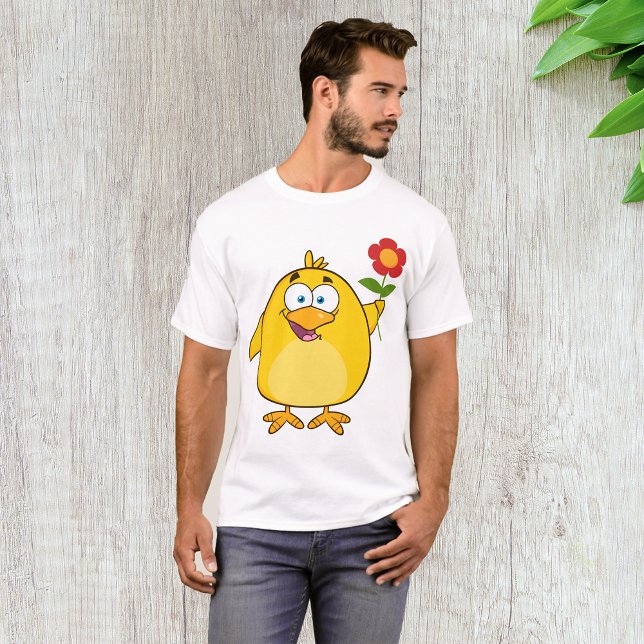 Pollo Con Una Camiseta De Flor (Subido por el creador)