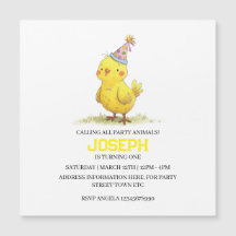 Pollo de cumpleaños de la pequeña granja de pollo