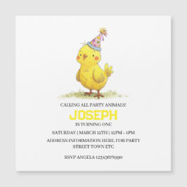 Pollo de cumpleaños de la pequeña granja de pollo