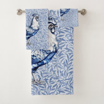 Pollo De Gallo Azul Y Blanco Delft