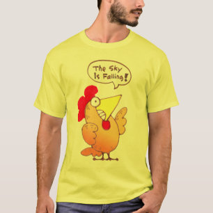 Pollo de la camiseta el del pollo del dibujo