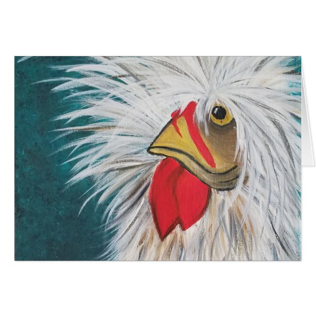 Pollo de pelo loco (Anverso (Horizontal))