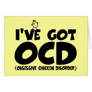 Pollo divertido de OCD