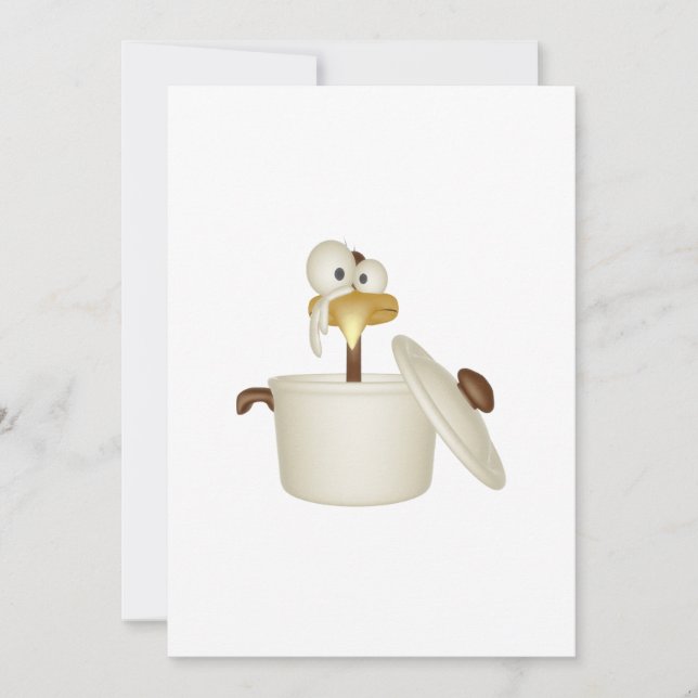 Pollo En Invitación A La Sopa (Anverso)