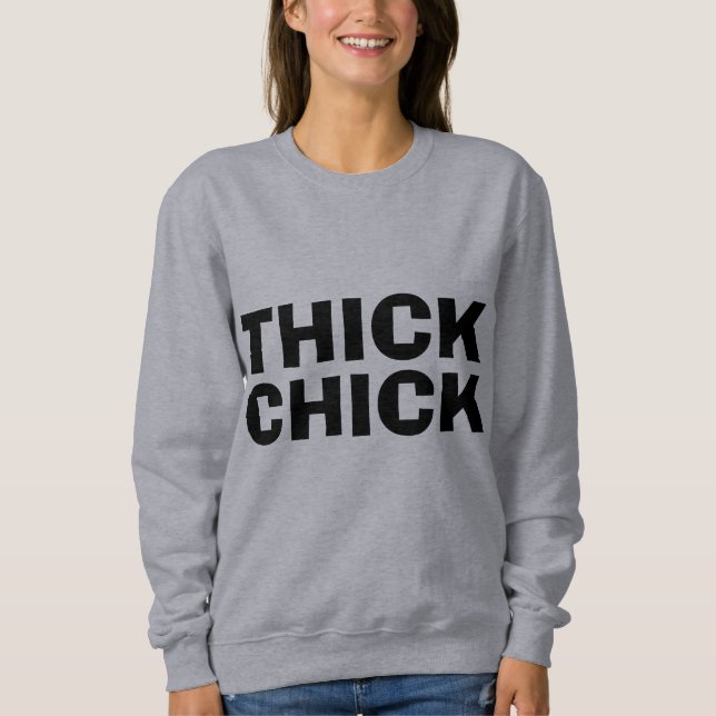 POLLO ESPESO, camisetas CURVY BBW y sudaderas (Anverso)