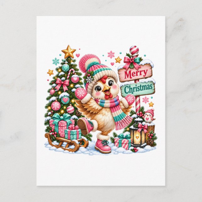 Pollo Lindo Feliz Navidad (Anverso)