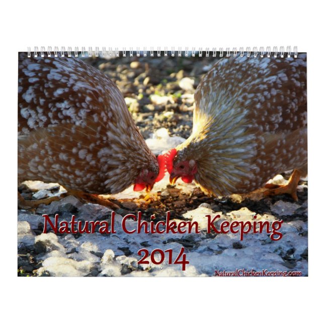 Pollo natural que guarda '14 el calendario (Tapa)