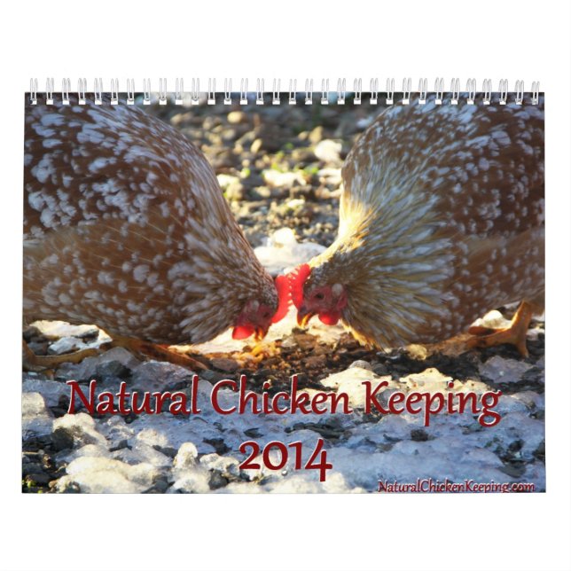 Pollo natural que guarda 2014 calendarios (Tapa)