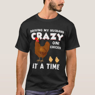 Pollo Pollo Camiseta Loca Señora Pollo