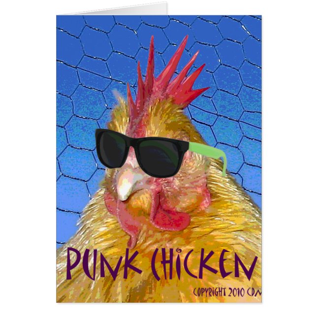 Pollo punky (Frente)