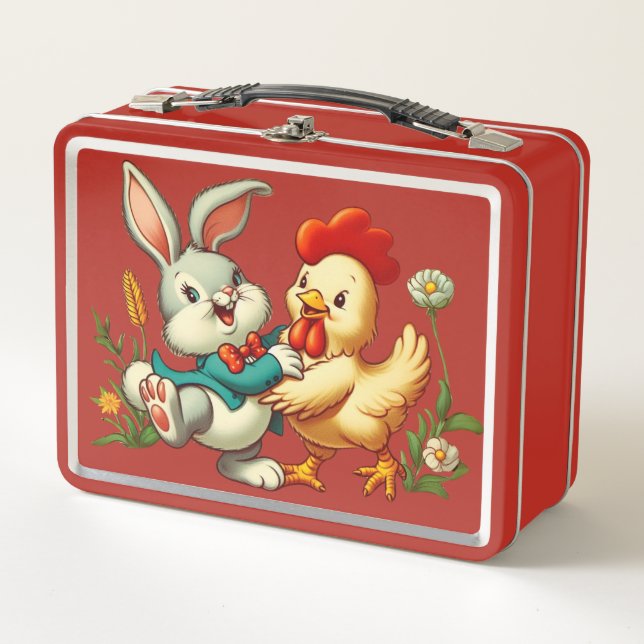 Pollo y conejo personalizado de carne (Anverso)