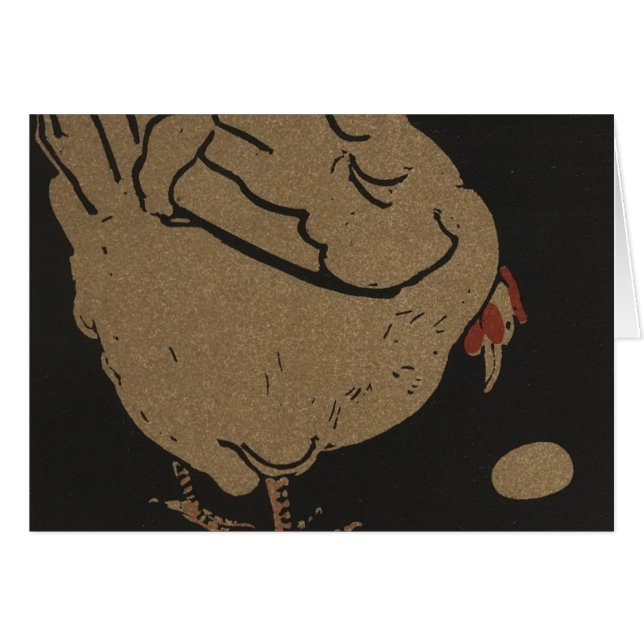 Pollo y huevo (Anverso (Horizontal))