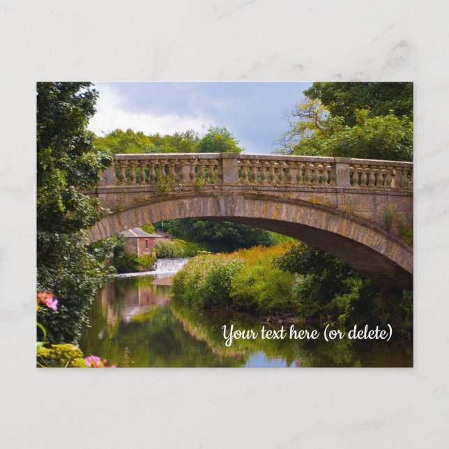 Pollok Park, postal de Glasgow (Anverso)