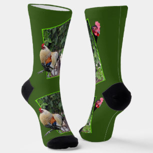 Pollos de Pekú, calcetines de tripulación