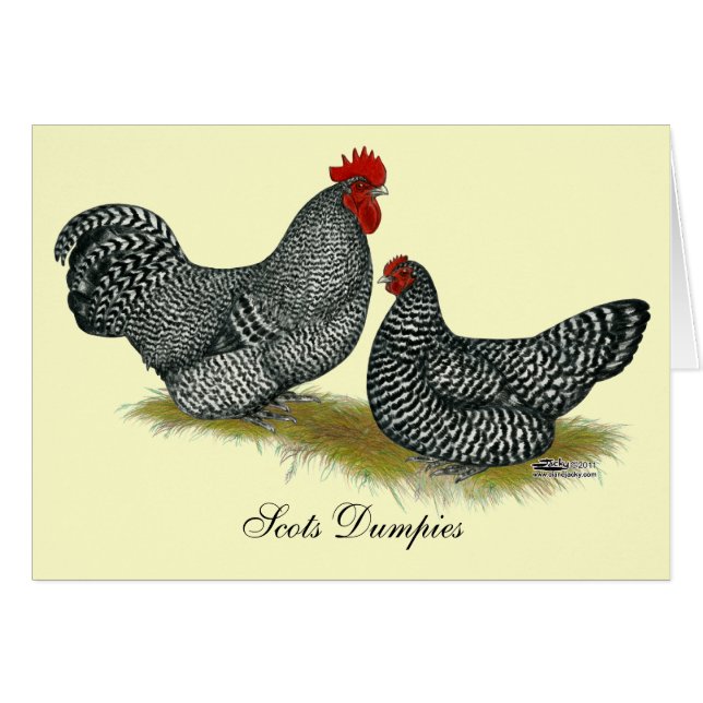 Pollos escoceses y vacíos (Anverso (Horizontal))