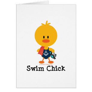 Polluelo de la nadada