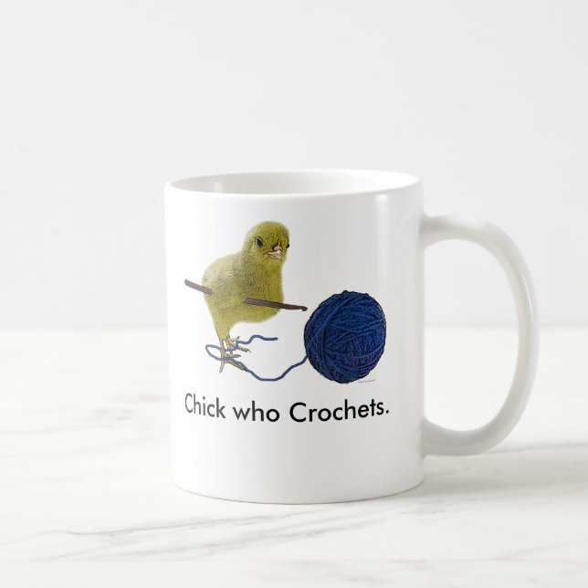 Polluelo que Crochets la taza de café (Derecha)