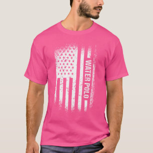 Polo de agua de la bandera estadounidense