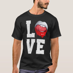 Polo de amor para fanático de la bandera de Poloni