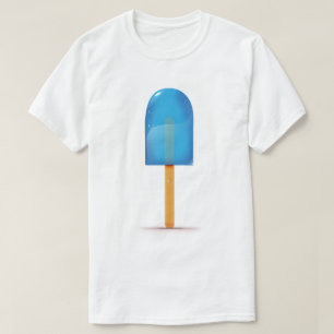 Polo de hielo azul