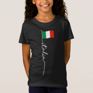 Polo de la bandera de Italia - Elegante ital patri