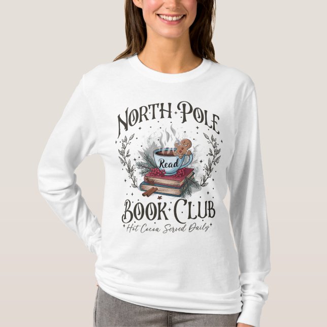 Polo de Navidad del Polo Norte Personalizado  (Anverso)