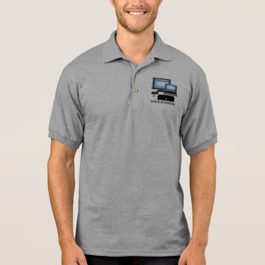Polo del servicio de reparación del ordenador