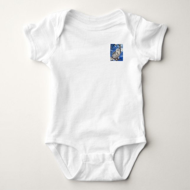 Polo Lechuza nevada (Anverso)