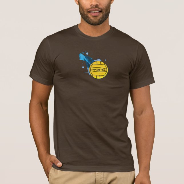 Polo vivo del amor - las camisetas oscuras de los (Anverso)