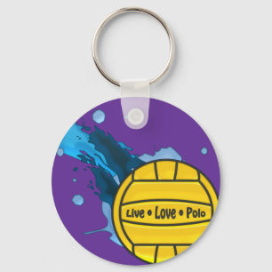 Polo vivo del amor - llavero del water polo