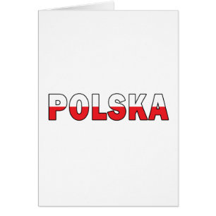 Polska en colores de bandera polaca