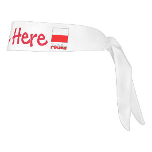 Polska y bandera polaca personalizadas