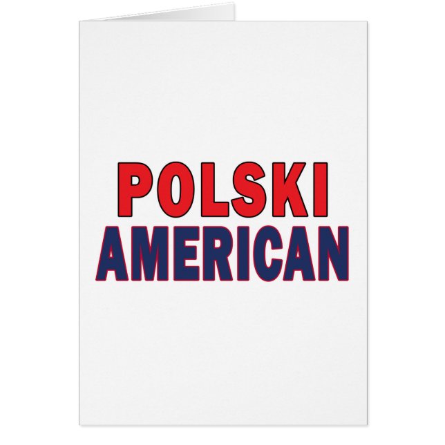 Polski American (Frente)